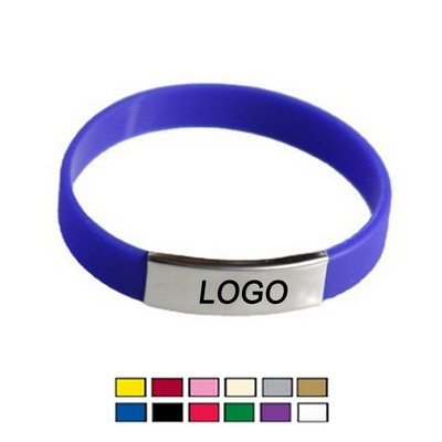 Custom Silicone Awareness Bracelet