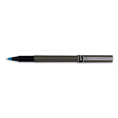 Uniball Deluxe Micro Point Platinum Gray/Black Ink Roller Ball Pen