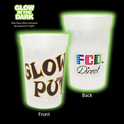 17 Oz. Nite Glow Stadium Cup (Full Color Digital)