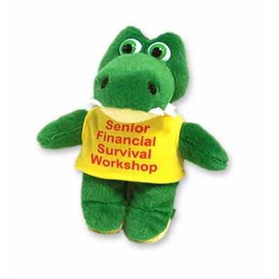 Custom Plush Alligator w/ Printed Shirt