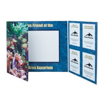 Custom Coupon Gatefold Event Folder - Standard