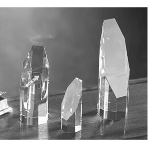 Octagon Optic Crystal Award (2¼"x8")