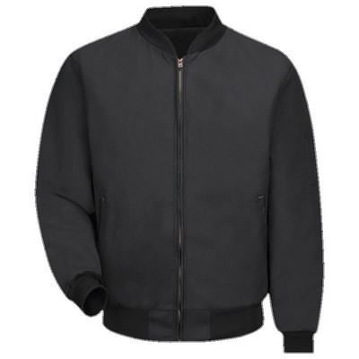 Red Kap™ Perma-Lined Solid Team Jacket - Black