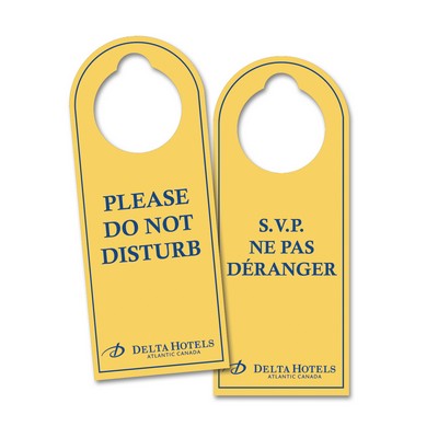 Laminated Door Hanger (8 3/8"x3")