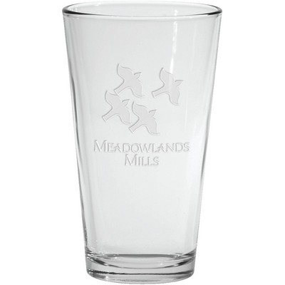 16 Oz. Pint Glass - Etched