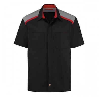 Dickies® Tricolor Short Sleeve Shop Shirt