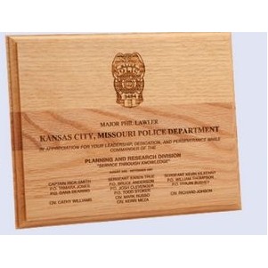 Employee Recognition Award Plaques (12"x15")