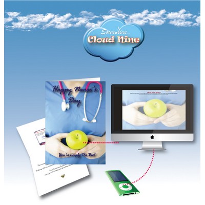 Cloud Nine Medical Professionals/ Healthcare Music Download Greeting Card / Revitalize V1 & V2