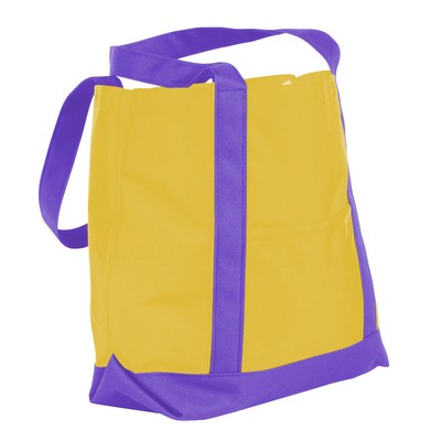 Reinforced 600 Denier Polyester Boat Tote (13"x13")