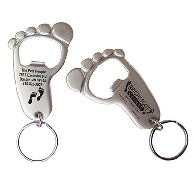 Foot Bottle Opener Key Chain