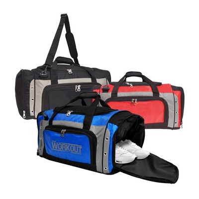 Deluxe Shoe Storage Duffel Bag