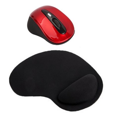 Kidder iBank® 2.4GHz Wireless Mouse + Wrist Rest Mouse Pad