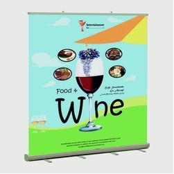 Standard Retractable Banner Kit, Fabric (96" x 80")