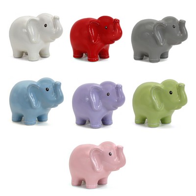 Jumbo Dolomite Ceramic Elephant Bank