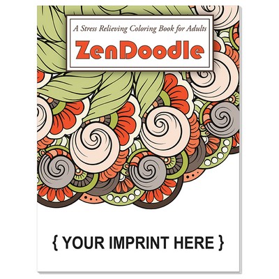 ZenDoodle Coloring Book for Adults