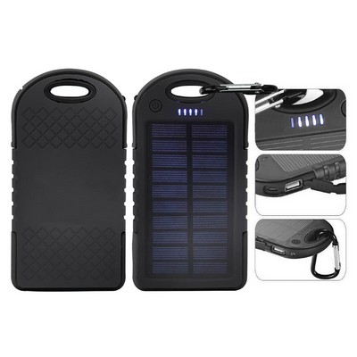 4000mAh Haumea UL Solar Waterproof Power Bank