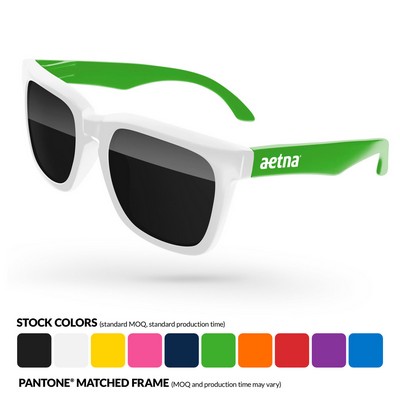 2-Tone Promotional Bold Sunglasses