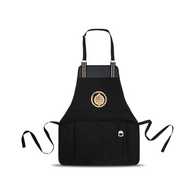 Charlie Cotton Grill Apron - Black