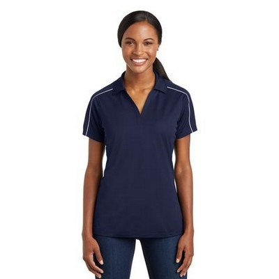 Sport-Tek® Ladies Micropique Sport-Wick® Piped Polo Shirt