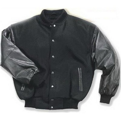 Men's Leather Varsity Jacket