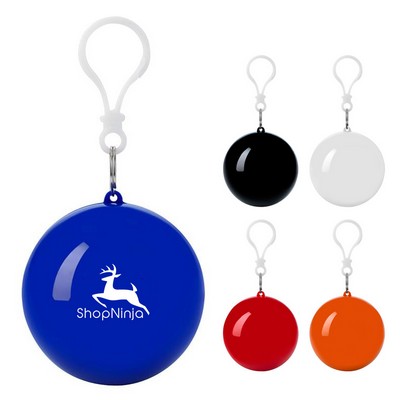 Poncho Ball Key Chain