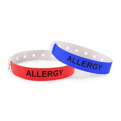 Custom Plastic Wristbands PS-8070-05-Full Color