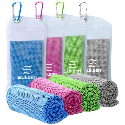 Cooling Towel w/Zip Pocket