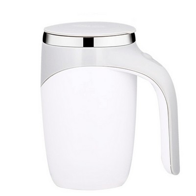 13 oz Automatic Stirring Stainless Steel Coffee Cup