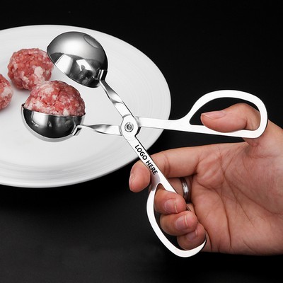 Large Sized Metal Scooper Meatball Maker