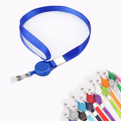 Full color Lanyard with ID Badge Holder