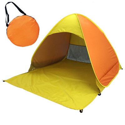 Automatic Pop Up Foldable Beach Tent UV Protection