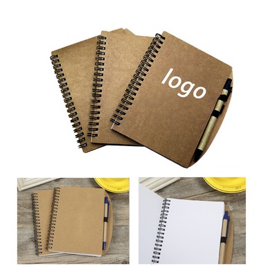 Eco Spiral Notebook With Pen