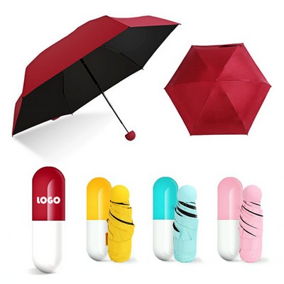 Mini Folded Capsule Umbrella