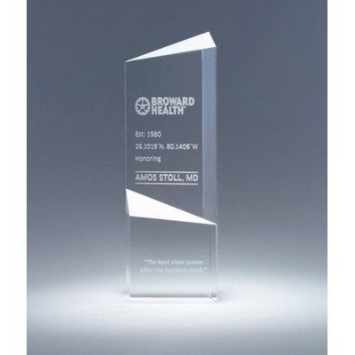 8" Contempo Crystal Award