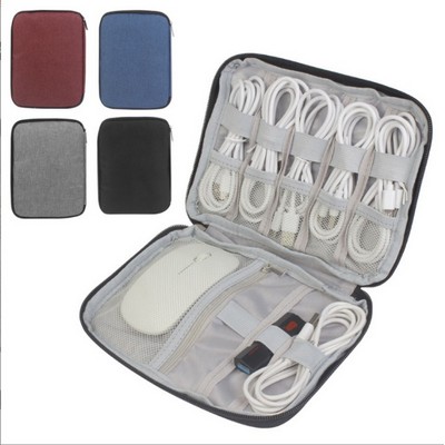 Travel Electronic Accessories Storage Cable Charger Organizer Bag Case