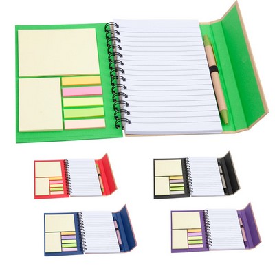 Eco-Friendly Dual Toned Notebook (2 Color Imprint)