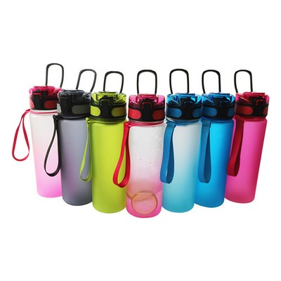 25 Oz. Plastic Motivational Water Bottle