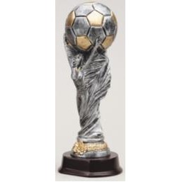 12" World Cup w/Gold Trim Award