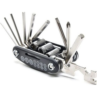 15 in 1 Folding Bicycle Repair EDC Tool Set