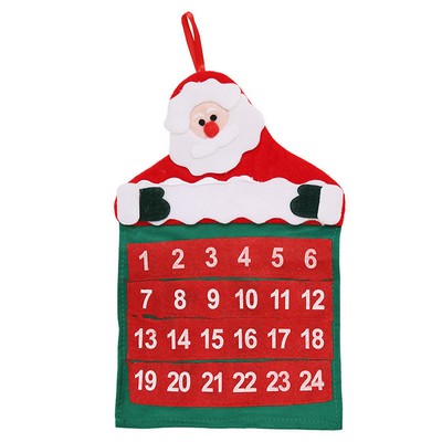 Felt Christmas Santa Advent Calendar