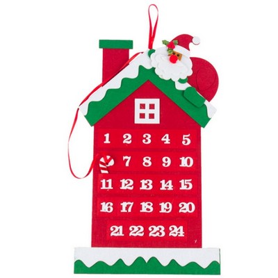 Felt Christmas House Advent Calendar