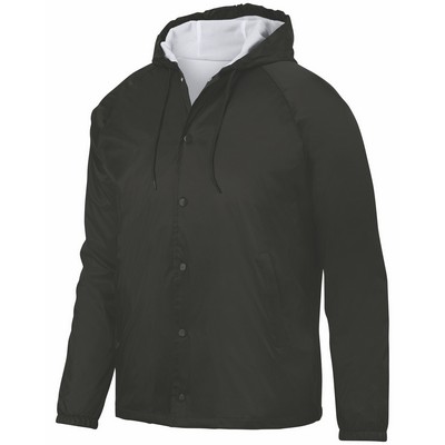 Augusta Unisex Hooded Coach's Jacket