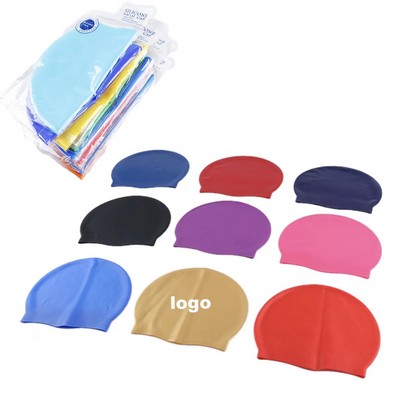 Elastic Silicone Swim Cap