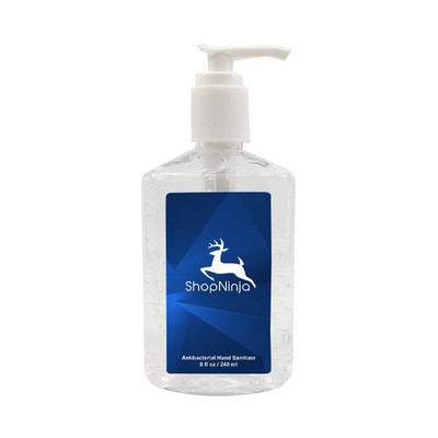 8 oz Instant Hand Sanitizer with Pump