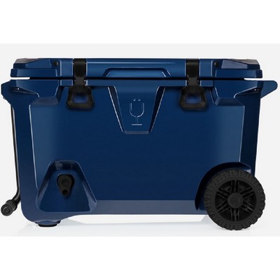 BrüTank 55-Quart Rolling Cooler in Navy Blue