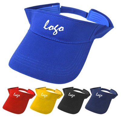 Budget Cotton Twill Sun Visor