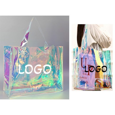 Large Holographic Tote Bag