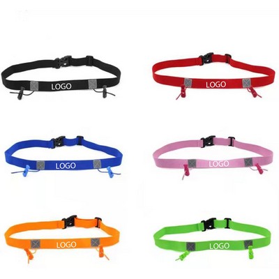 Multi-Functional Reflective Race Number Belt