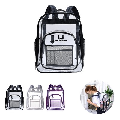 Heavy Duty Transparent Bookbag