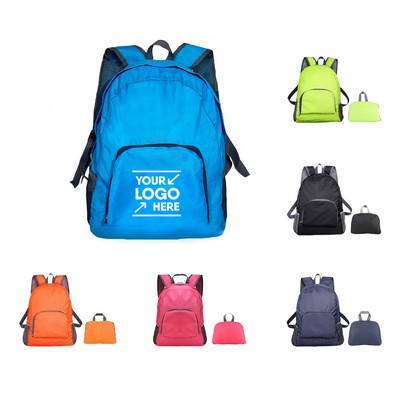 Water Resistant Foldable Backpack